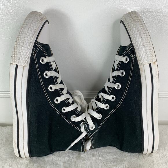 Converse Chuck Taylor All Star High Top Sneakers Women’s Size 8 Black - Picture 5 of 8